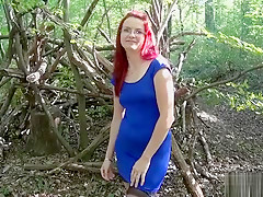 Bourgeoise fait la pute dans les bois près de chez elle