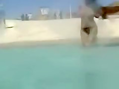 Ines Cudna Nude In The Beach