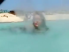 Ines Cudna Nude In The Beach