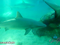 Jade Amber in Jade Has A Great Day Out With You, Then You Have A Sexy Sunset - ATKGirlfriends