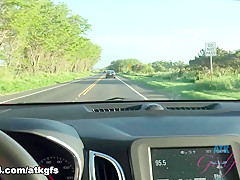 Jade Amber in Jade Has A Great Day Out With You, Then You Have A Sexy Sunset - ATKGirlfriends