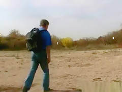 Hiker Gets A Wild Blowjob