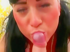 Hiker Gets A Wild Blowjob