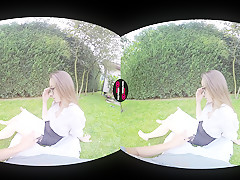 Angel Rush  Steve Q in Nerd girl - VirtualRealPorn