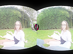 Angel Rush  Steve Q in Nerd girl - VirtualRealPorn