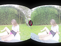 Angel Rush  Steve Q in Nerd girl - VirtualRealPorn