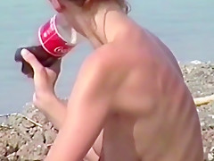 Bimbo Petra on a Beach-II