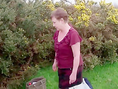 Small Titted Milf Suzy public masturbation and strip