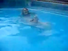 BJ In The Pool.