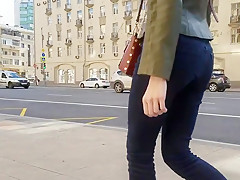 Shy girl's ass