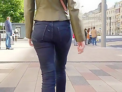 Shy girl's ass