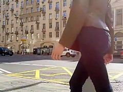 Shy girl's ass