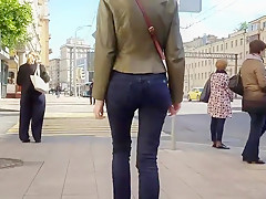 Shy girl's ass
