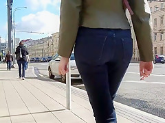 Shy girl's ass