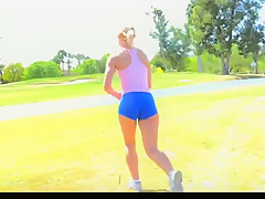 NN - Girls Playing in Tight Sports Clothes