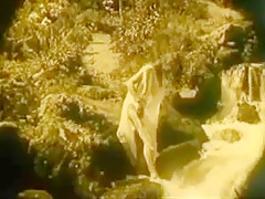 Nude Woman By Waterfall 1921
