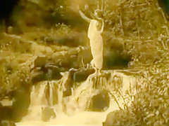 Nude Woman By Waterfall 1921
