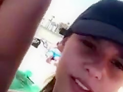 Amateur Girl on Beach