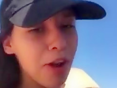 Amateur Girl on Beach