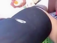 Amateur Girl on Beach