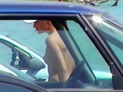 Marina Carmen & Heike Topless on a Beach