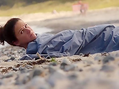German beach milf