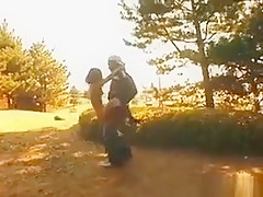 Great Looking Asian Teen Sucking Cock