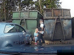 Uk Slut Drilled By Uniformed Cop Outdoors