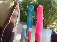 Big Titty Milf Masturbating With Dildo