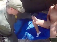 Border Patrol Officer Fucks Latina Chick Loni Legend