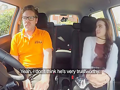 Pretty Teen Student Lola Rae Boned By Her Driving Instructor