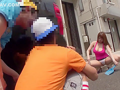 Hottest Japanese chick in Crazy HD, Public JAV movie