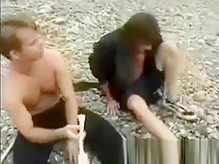 Black Sluts Ass Fucked On Beach And Facial