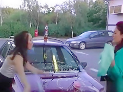 Pornstar Gets On Knees And Gives Pov Oral-stimulation