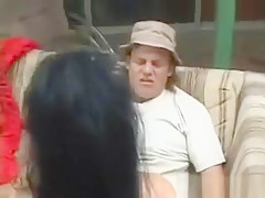Busty Granny Being Fucked By The Pool