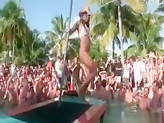 Sexy Redhead And Brunette Babe Making