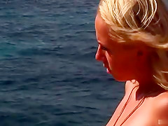 Tarra Licks Up All Cum