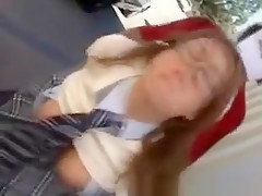 Schoolgirl Destroyed Beside A Container!