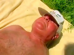 Young Chick Fucking Old Dick Outdoor