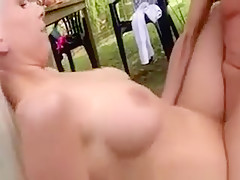 Hot Blonde Getting Fucked From Behind By An Old Guy