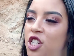 Giving It To The Babysitter Maya Behind The Dumpster Raw