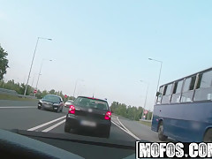 Mofos - Stranded Teens - Kira Queen - Busty Slut Fucks Outdoors