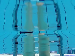 Roxalana Swims Like A Fish With Her Tight Pussy