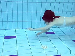 Roxalana Swims Like A Fish With Her Tight Pussy