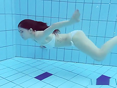 Roxalana Swims Like A Fish With Her Tight Pussy