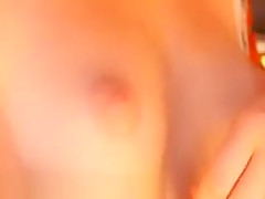 Rocking Blonde Baby Finger Naked
