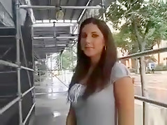 Hot Brunette Babe Sucking Big Fat Black