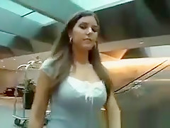 Hot Brunette Babe Sucking Big Fat Black
