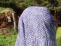 Granny With Huge Ass Gets Boy Hard