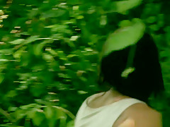 Erotic outdoor anal sex with Felicia Kiss